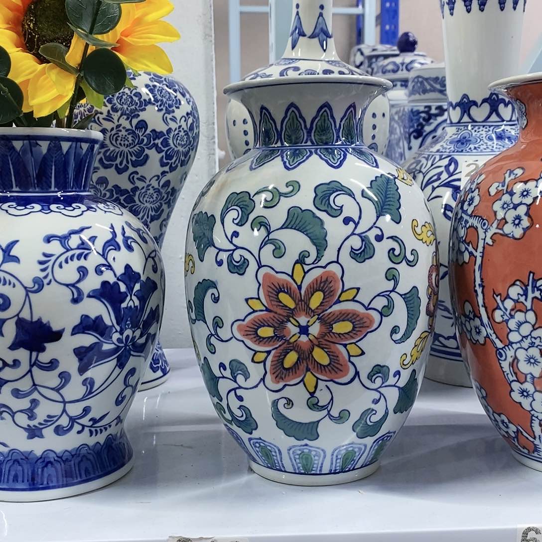 【闪购商品】摆件彩釉花瓶瓷器…………………………