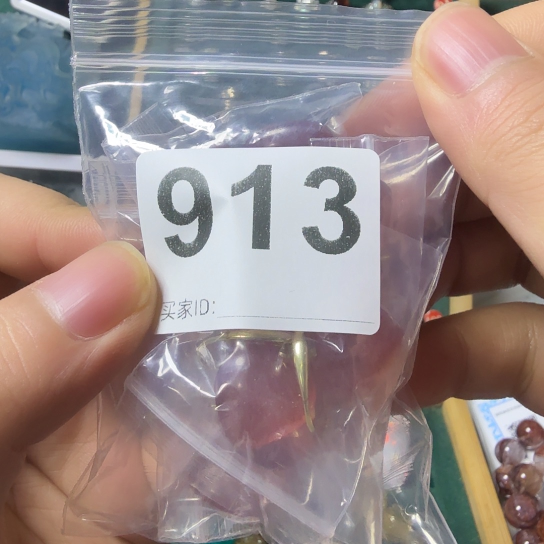 石英质玉银S925镶嵌耳钉