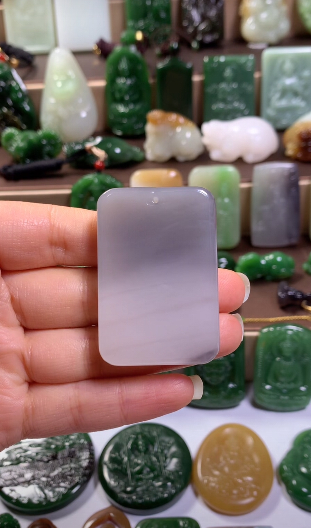 和田玉挂件未镶嵌