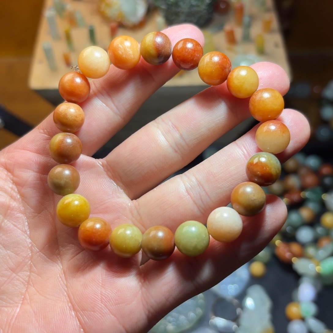 翡翠未镶嵌手串翡翠手串