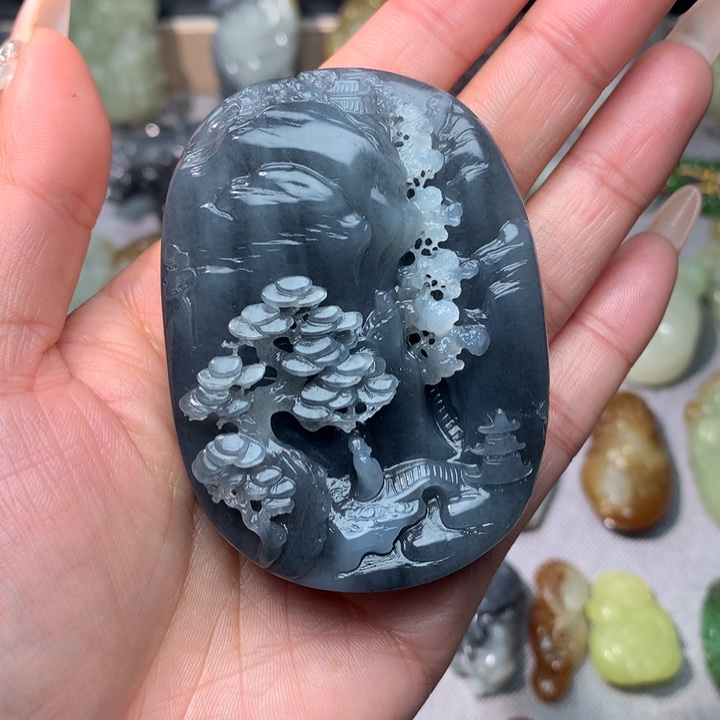 和田玉挂件未镶嵌