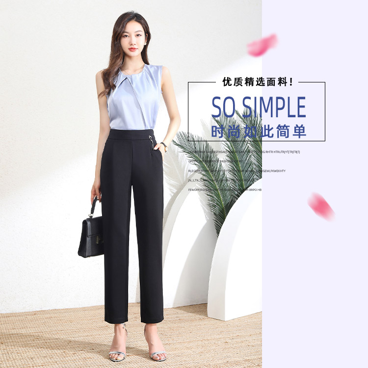 {工厂}  薄款休闲裤2802