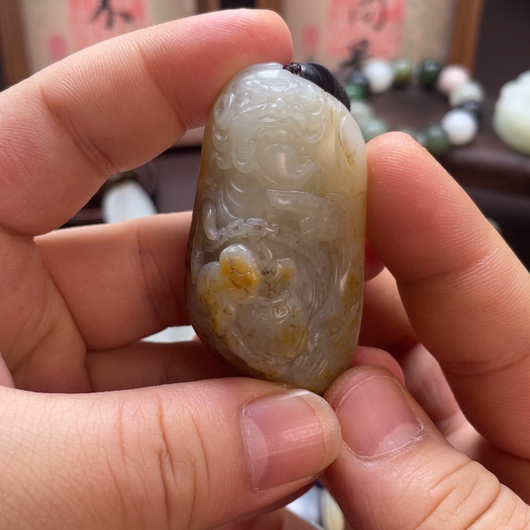 和田玉（子料）未镶嵌挂件