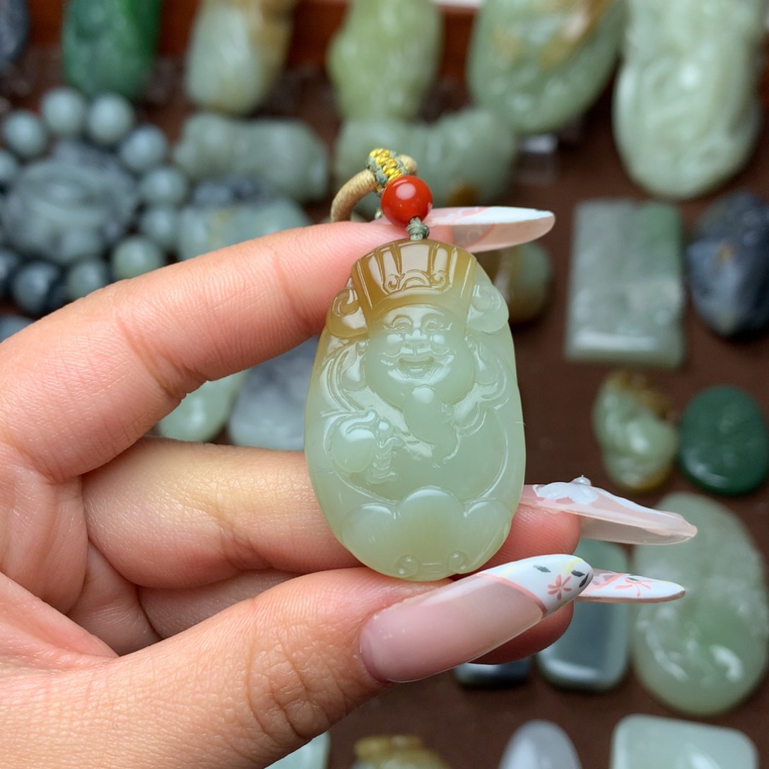 和田玉挂件未镶嵌辉****票