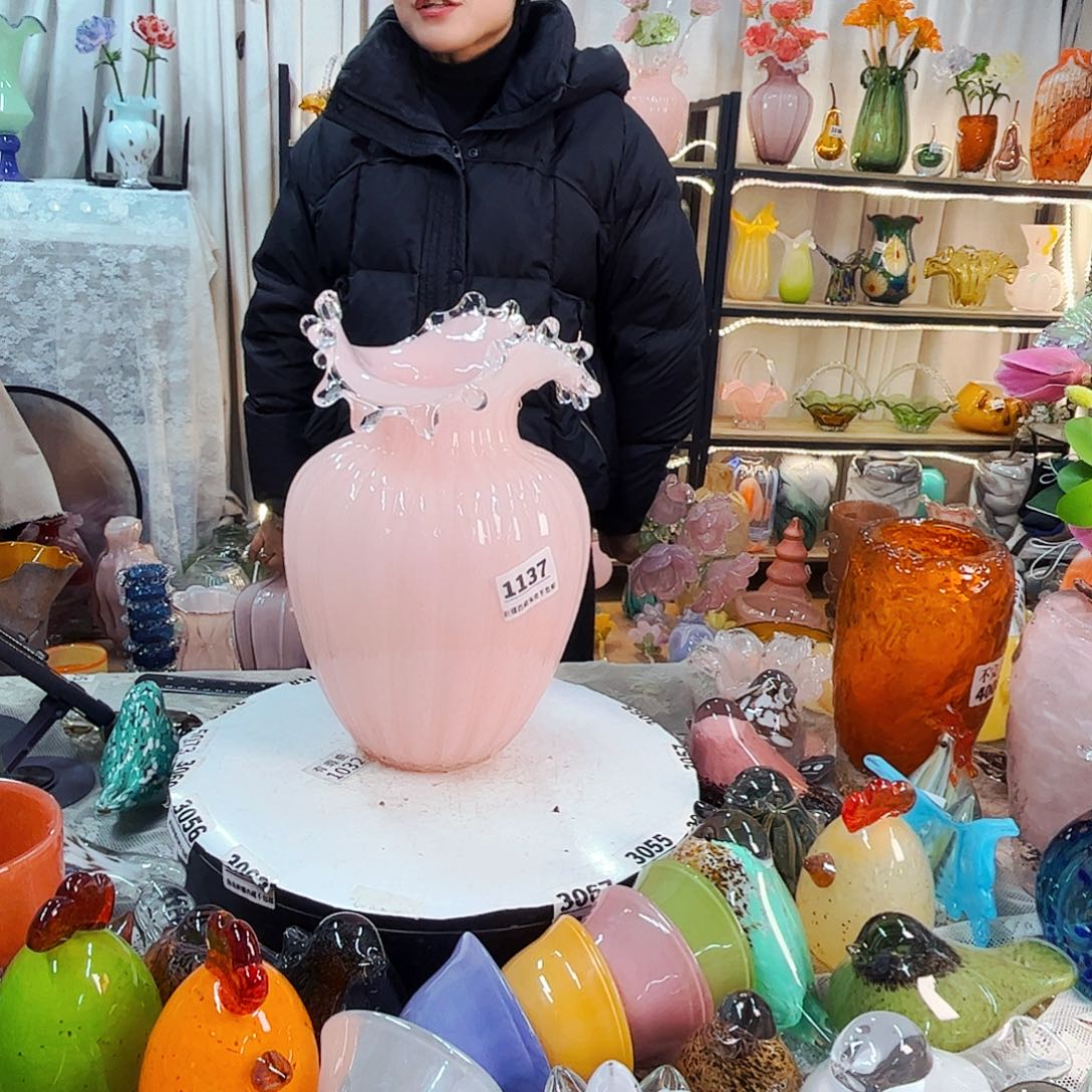 1137 家悦美居琉璃摆件夜光