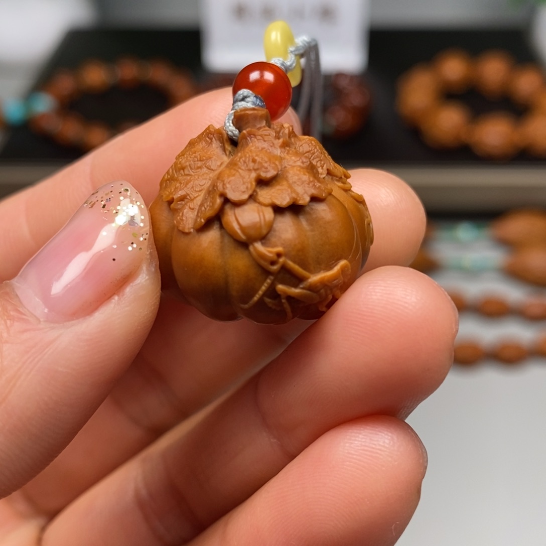 橄榄核吊坠南瓜单子