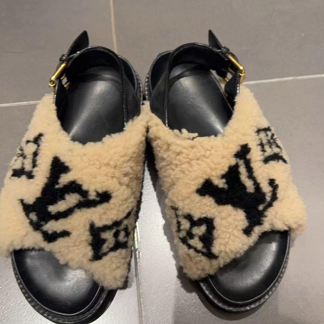 99新 LouisVuitton/路易威登 lv拖鞋时尚休闲