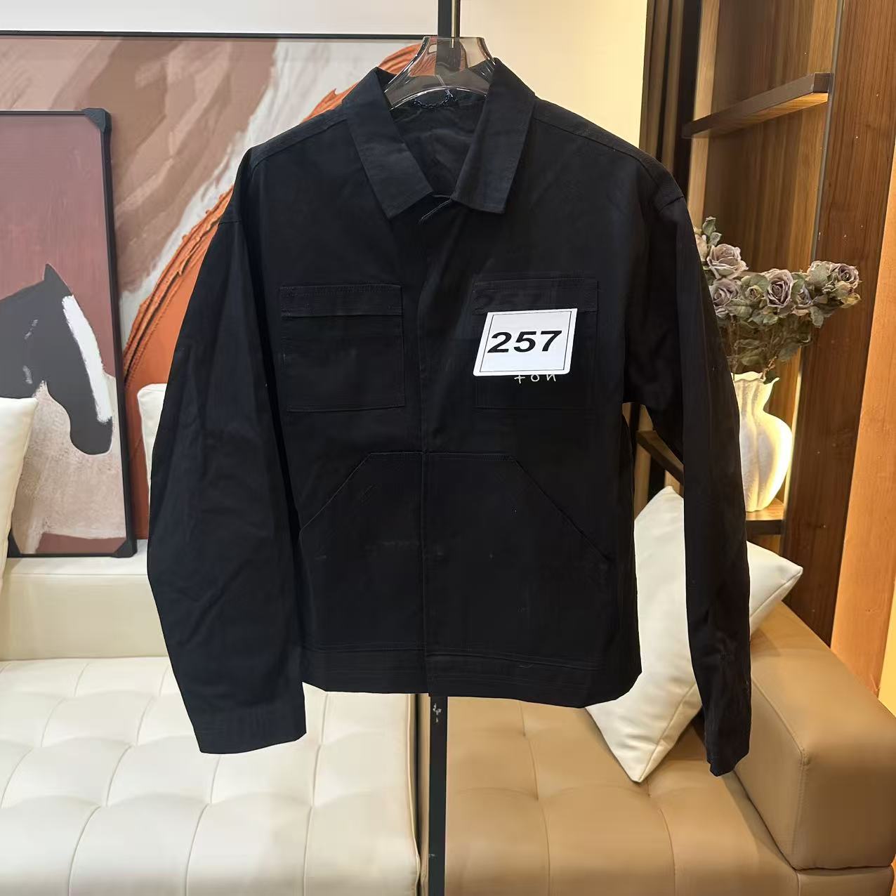 99新 Alexander McQueen/亚历山大·麦昆 联名小刺绣外套257
