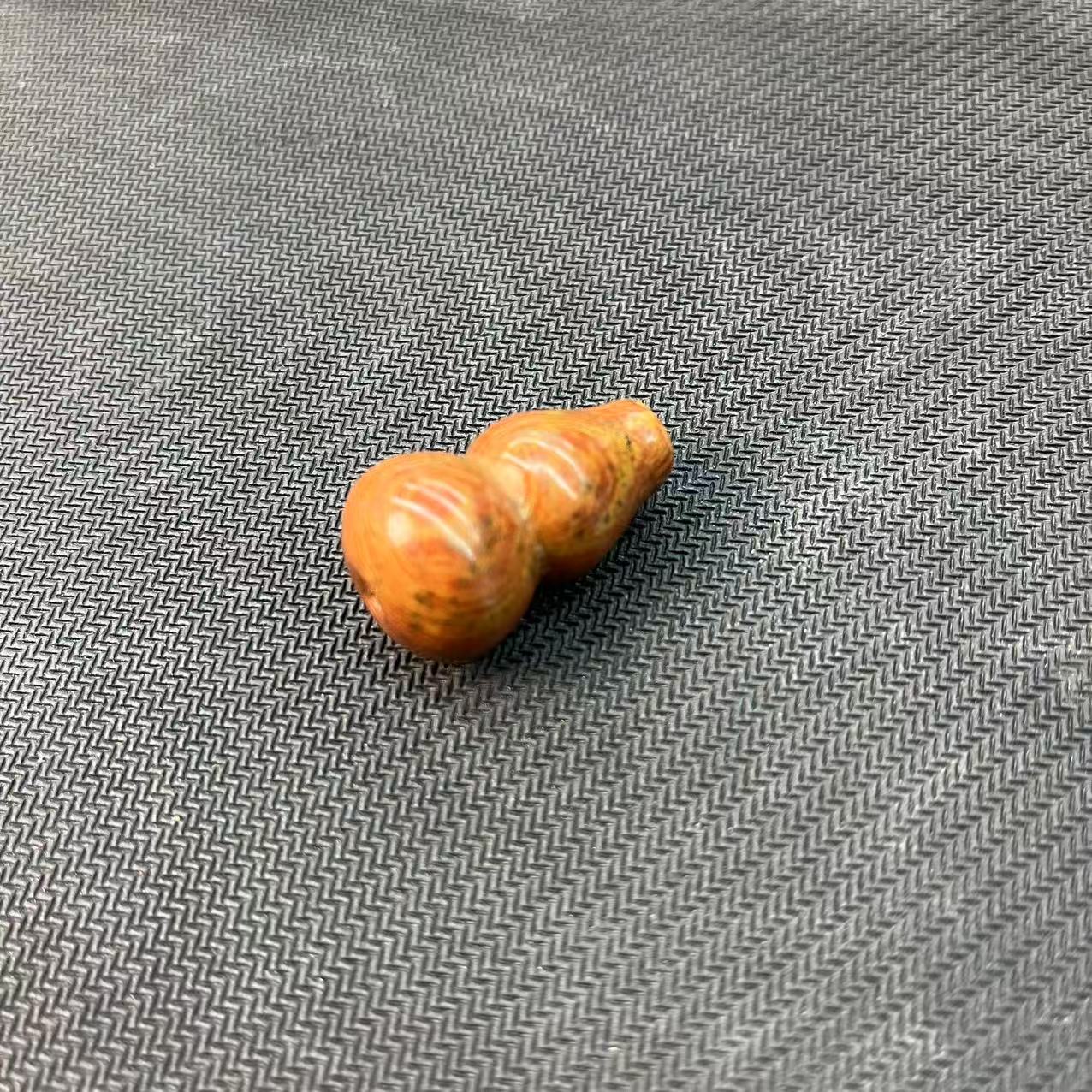 天然泗滨砭石小葫芦挂件