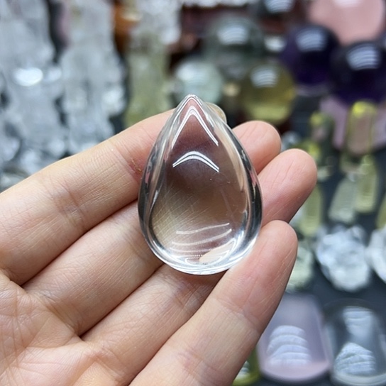 水晶吊坠(赠链)未镶嵌吊坠