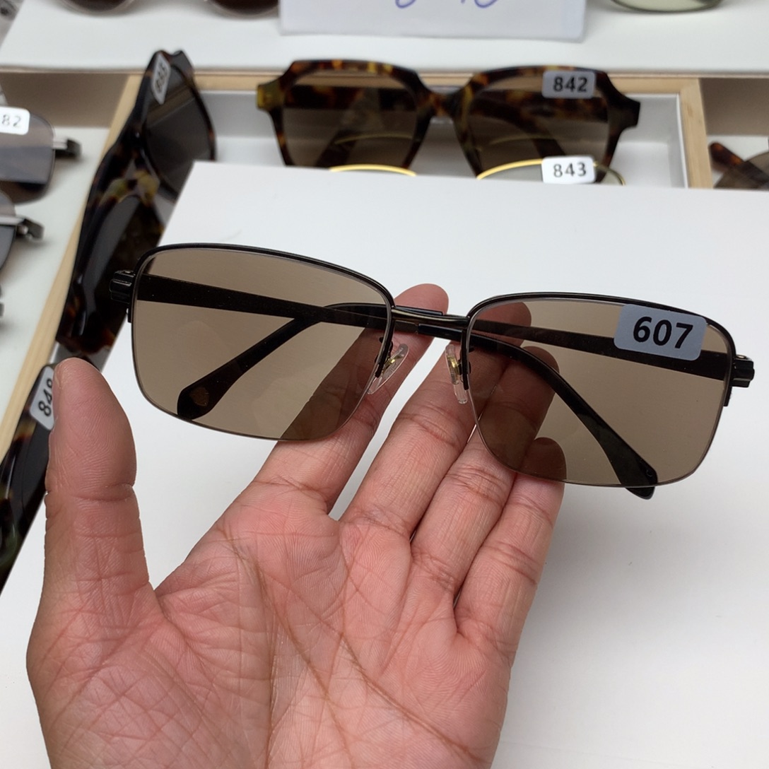 分体款半框眼镜607