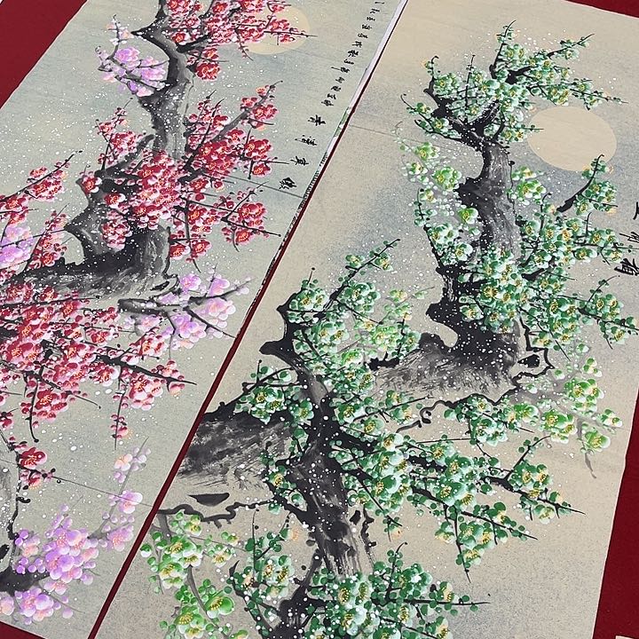 国画一二三一二三两四六
