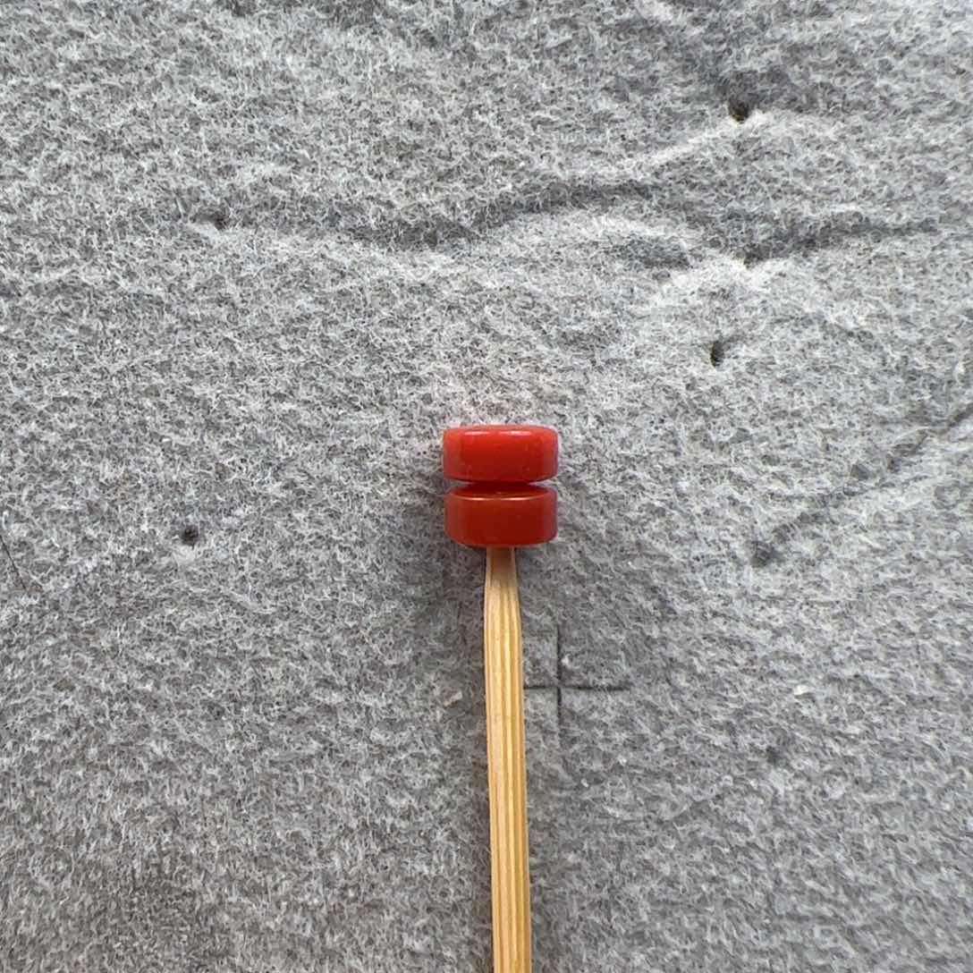 未镶嵌隔片南红玛瑙