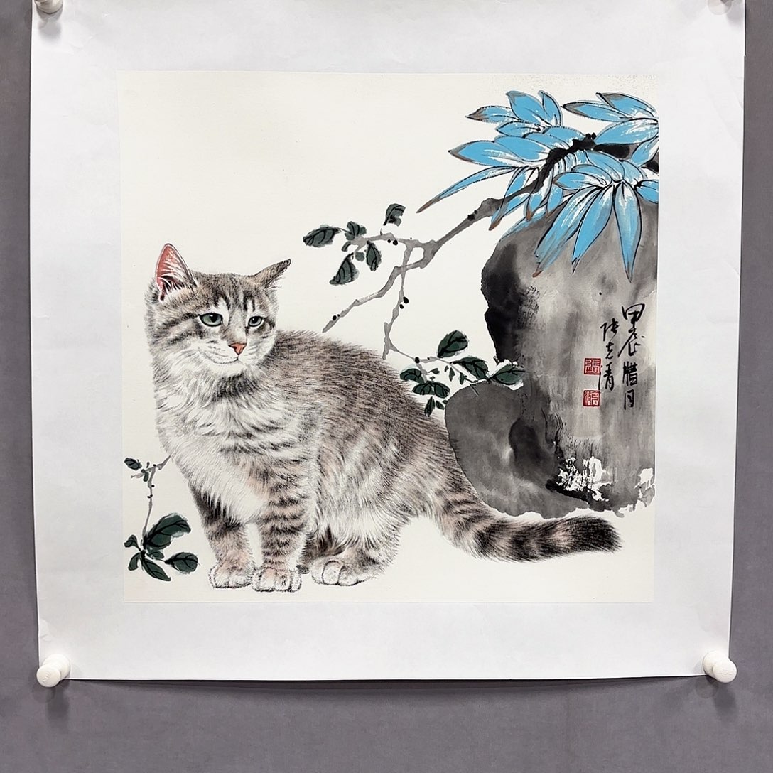 国画国画纯手绘作品请放心去藏