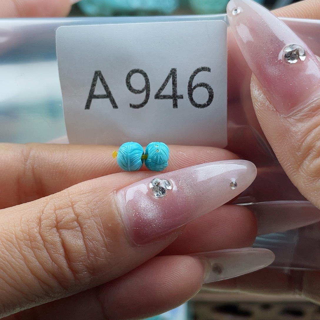 绿松石珠宝奇石未镶嵌R*