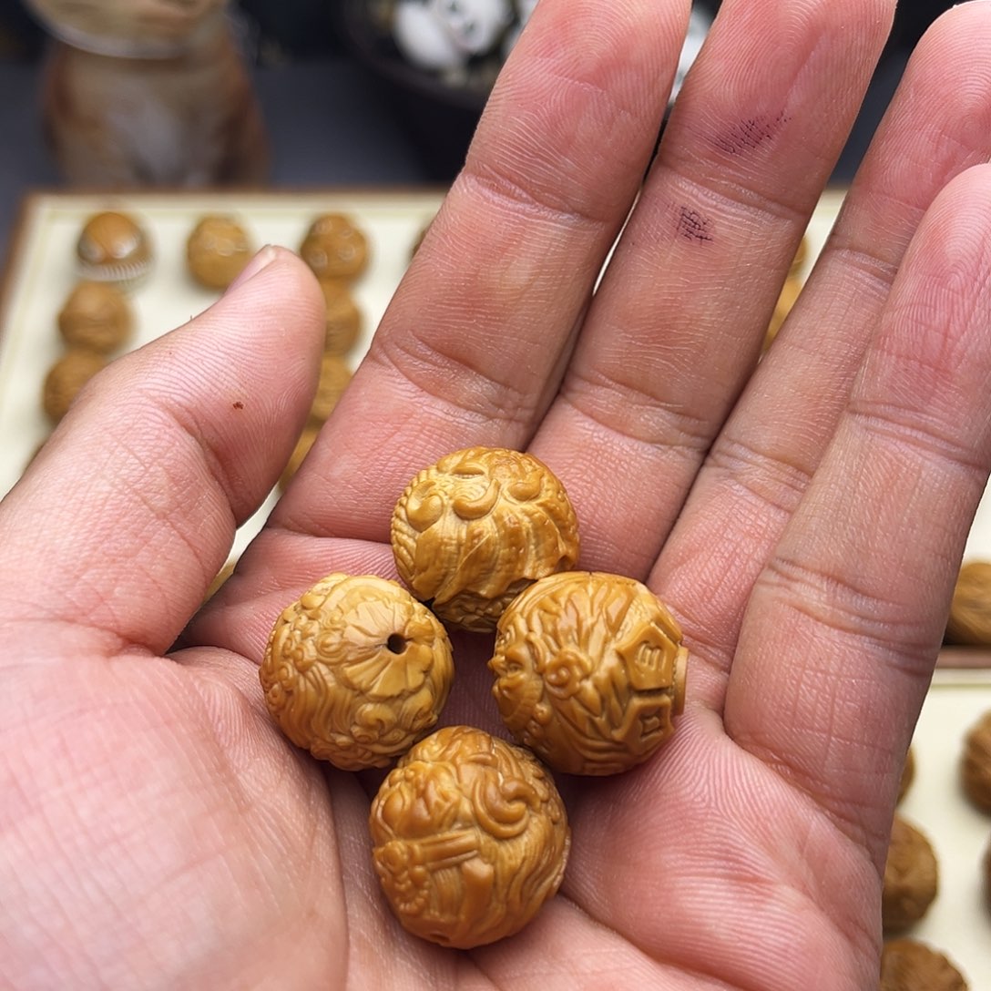 五***）吊坠猴头核桃单颗4颗18