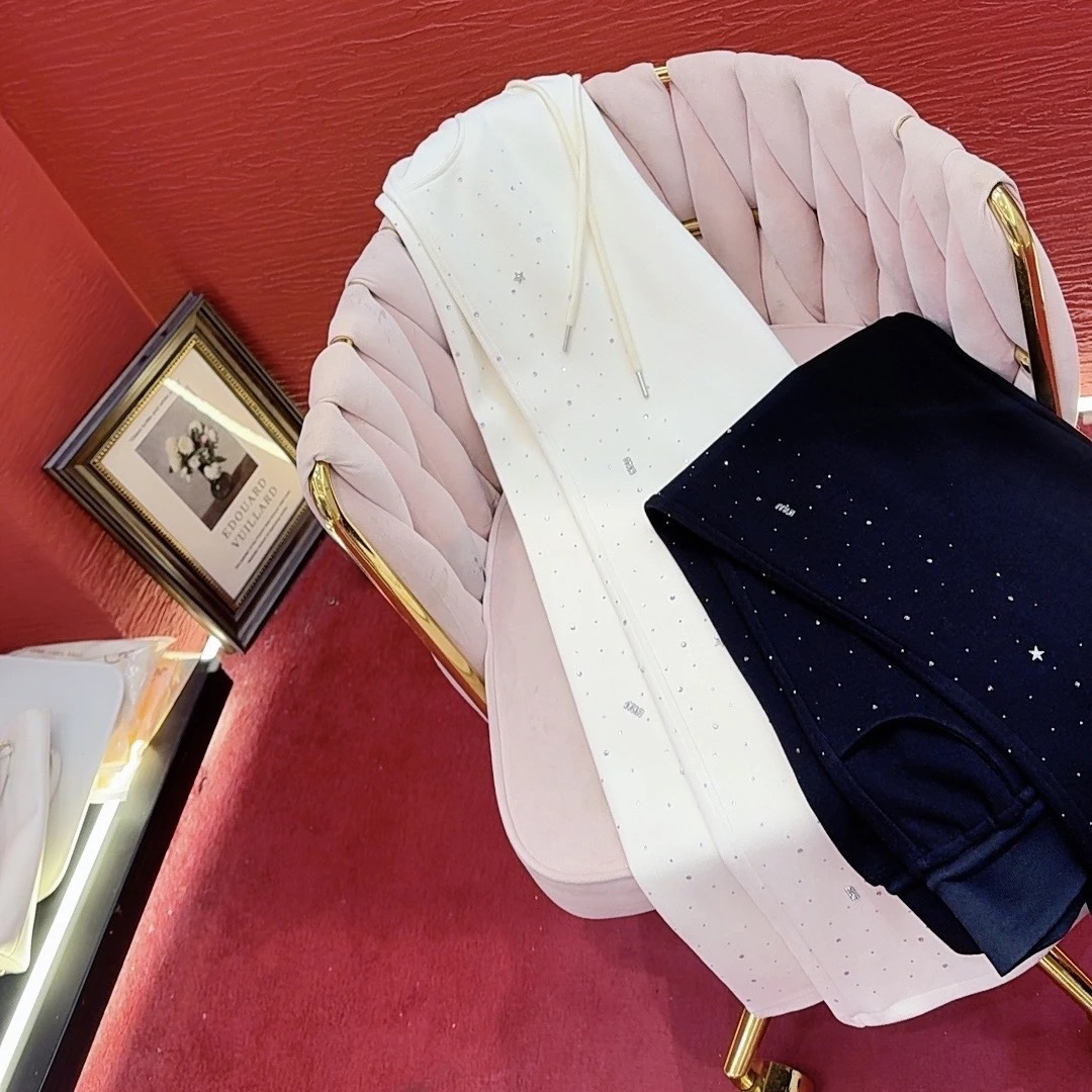 运费险！加绒{水滴星空钻}窄版显瘦阔腿裤款号2637秋冬直筒裤