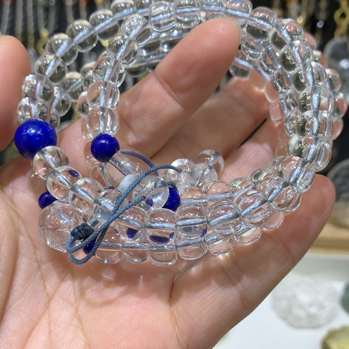 水晶手链未镶嵌哈****w天然