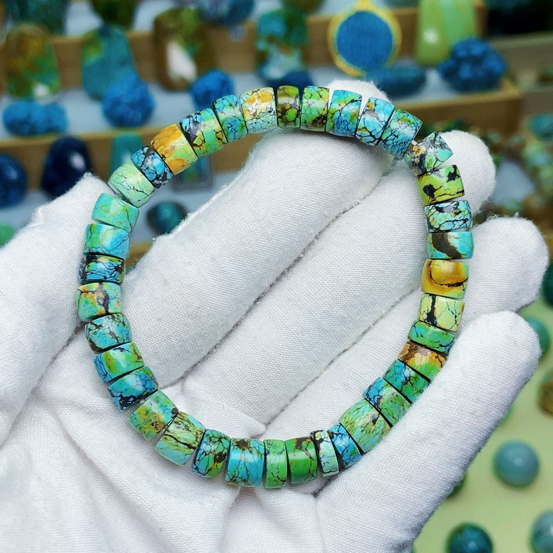 绿松石珠宝奇石未镶嵌