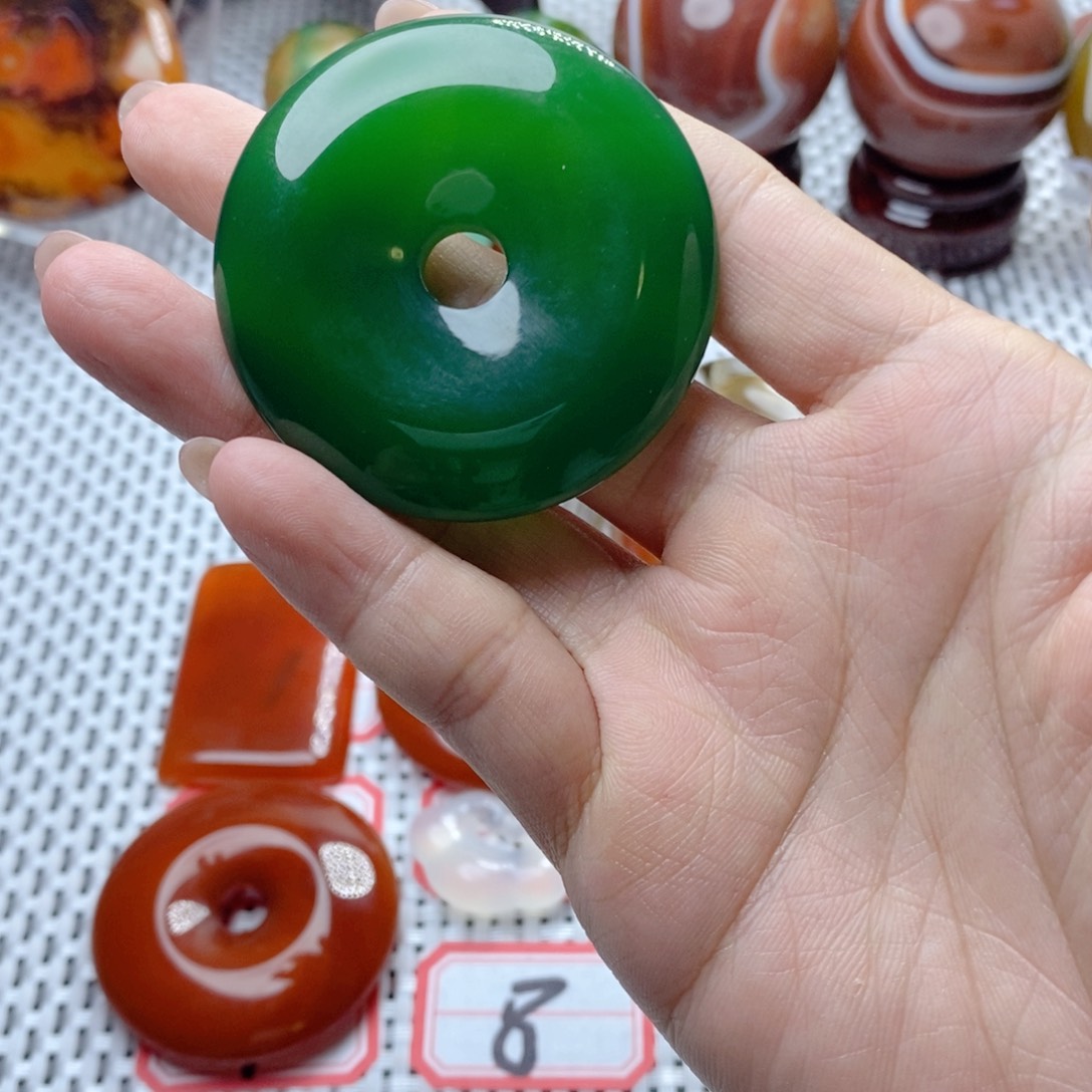 玛瑙/玉髓颈饰未镶嵌温****工