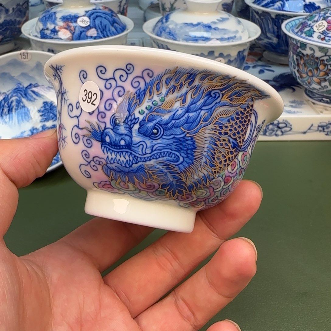 彦祖纯手工手绘茶具392