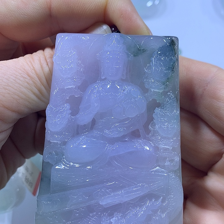 翡翠未镶嵌颈饰天然翡翠A货吊坠