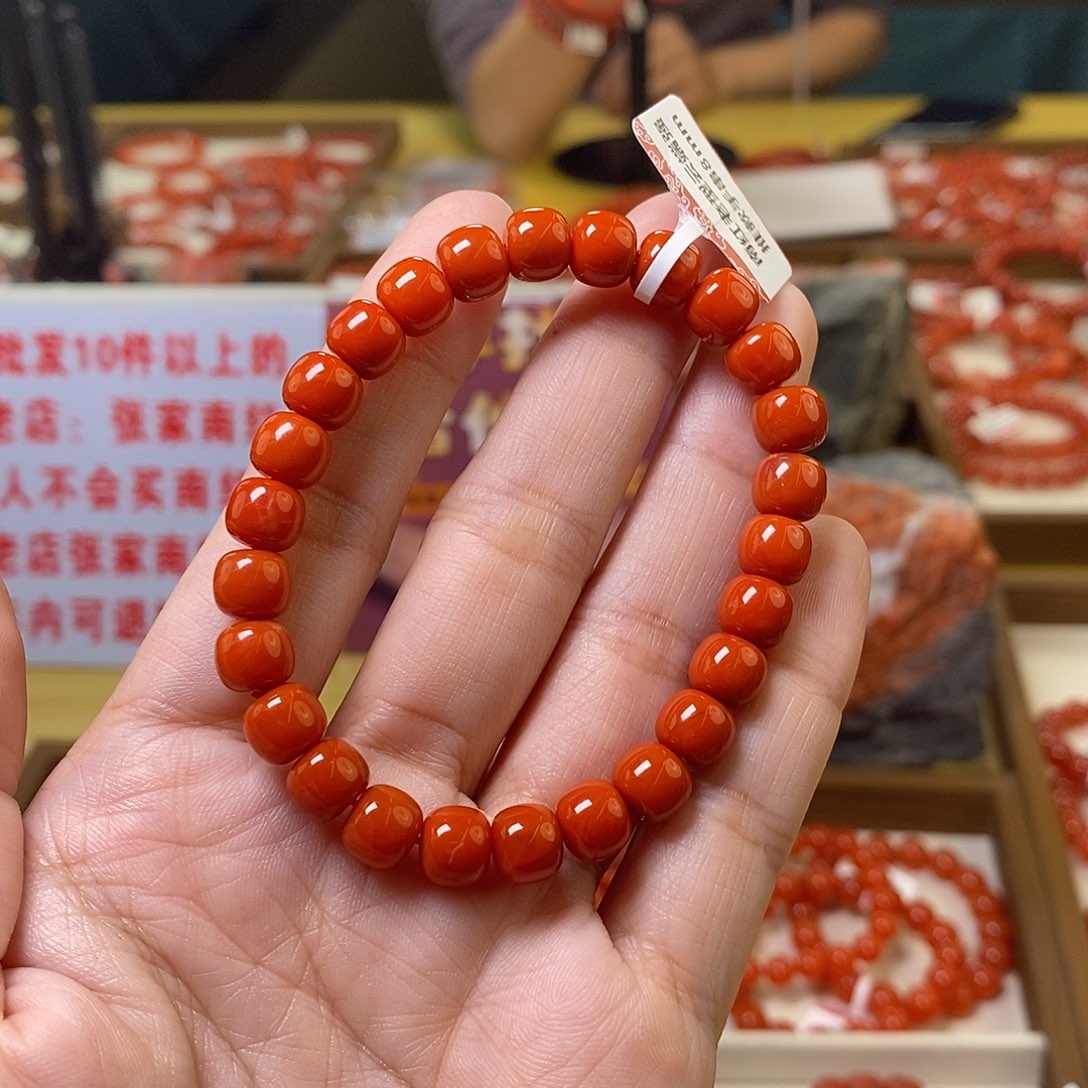 未镶嵌卡8南红玛瑙