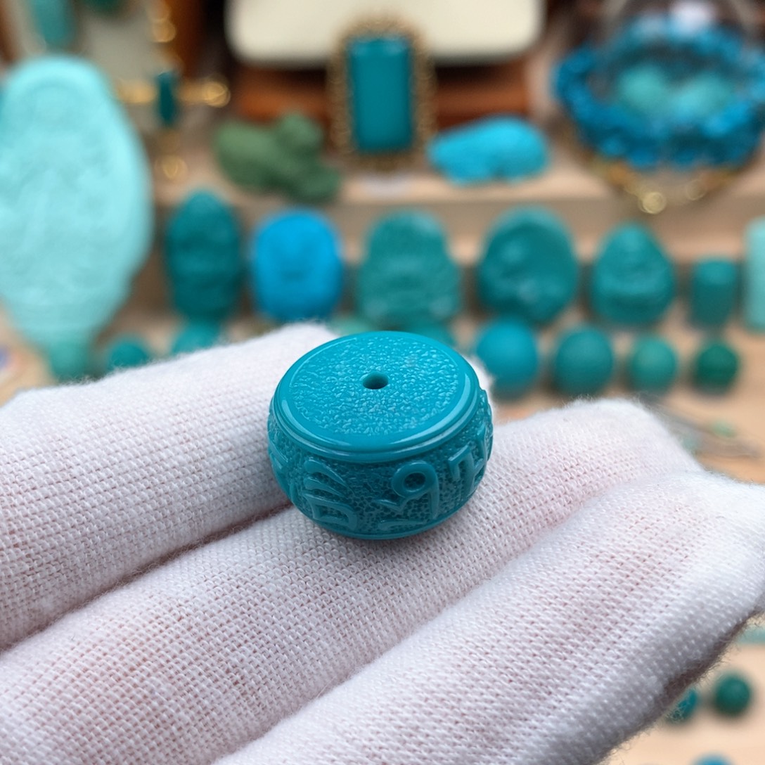 绿松石未镶嵌直切卡18