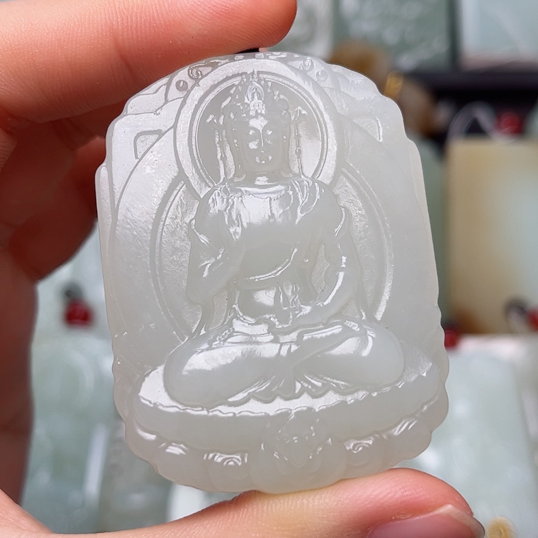 和田玉挂件未镶嵌