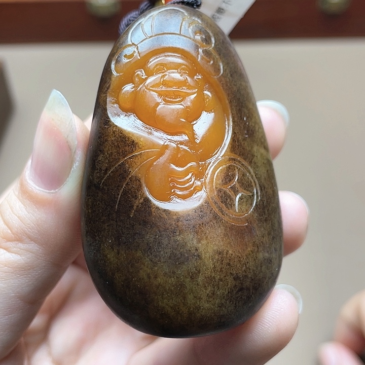 和田玉挂件未镶嵌F