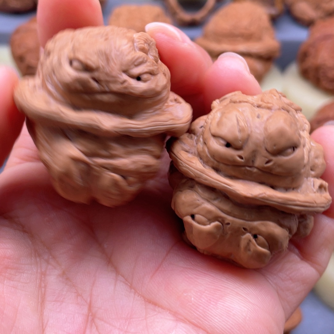 核桃手串/手链金蝉蛤蟆头