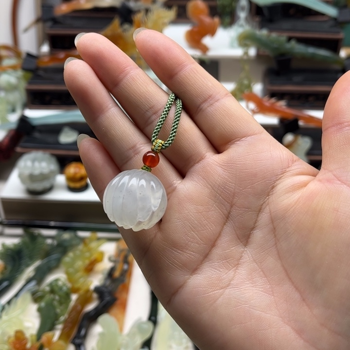 蛇纹石玉未镶嵌岫玉发簪