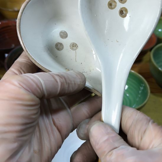 瓷片磁州窑五厂盘碗壶杯有瑕疵