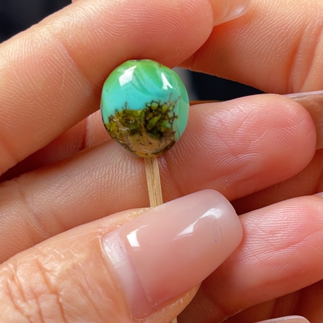 娟***7绿松石未镶嵌珠宝奇石