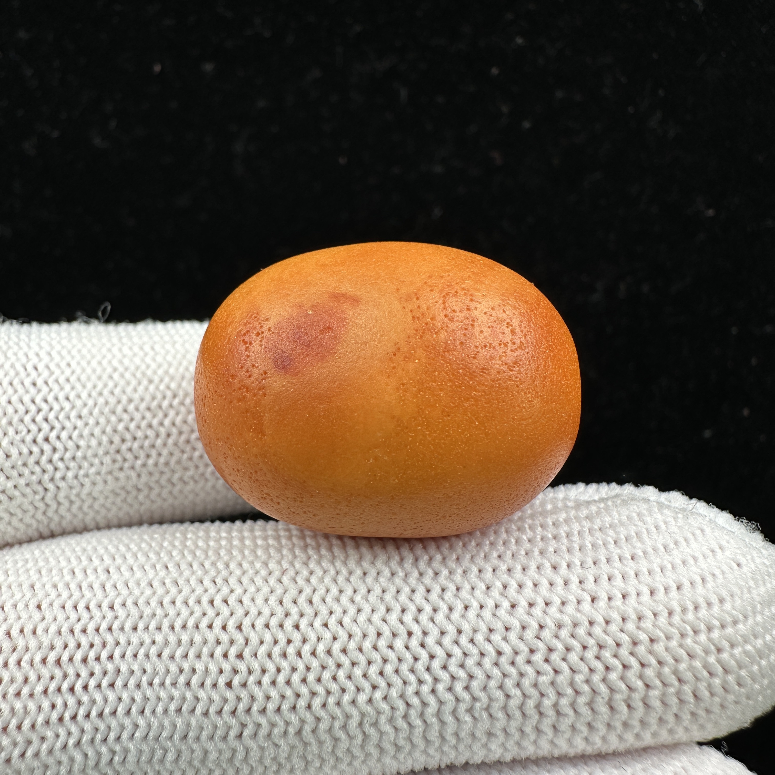 A2364天然原矿蜜蜡老蜡桶珠20x26mm6.5克抖音基地质检发货