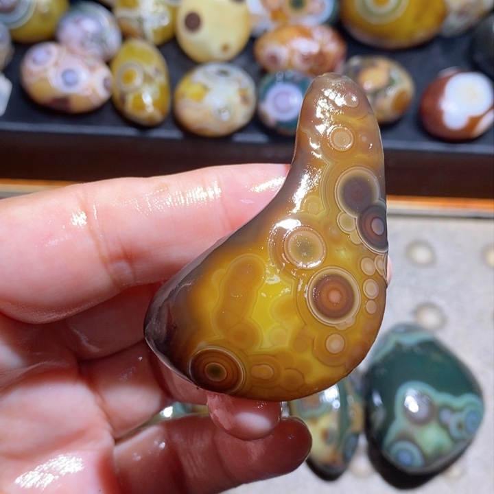 未镶嵌玛瑙/玉髓珠宝半成品117