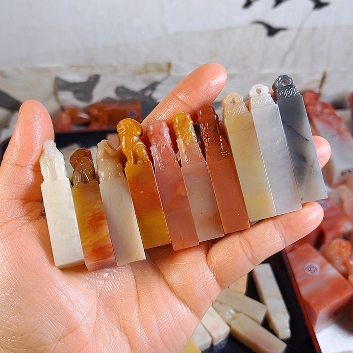 昌化石印石老挝石