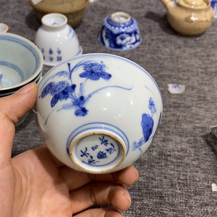 紫砂茶杯非常漂亮好看的碗