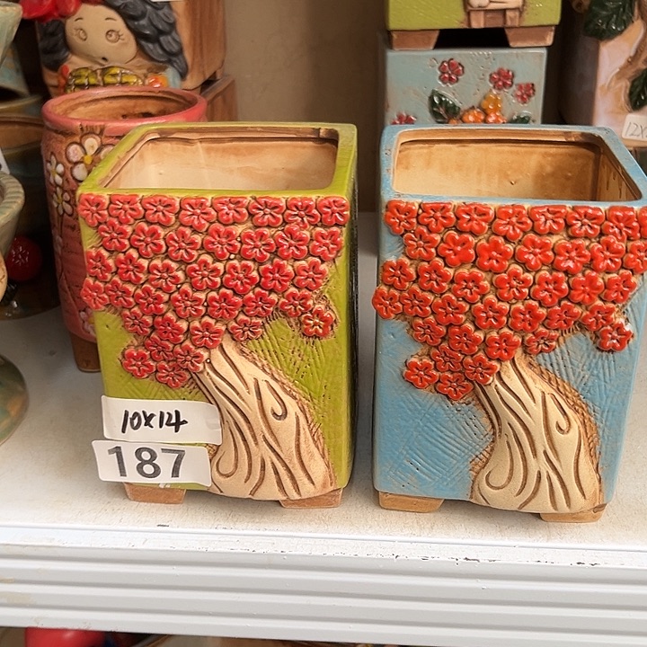 粗陶材质多肉花盆