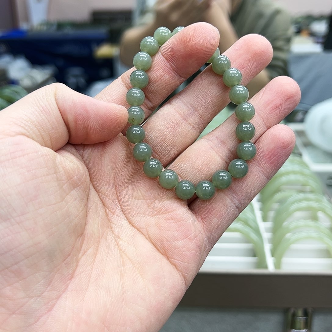 和田玉手串未镶嵌