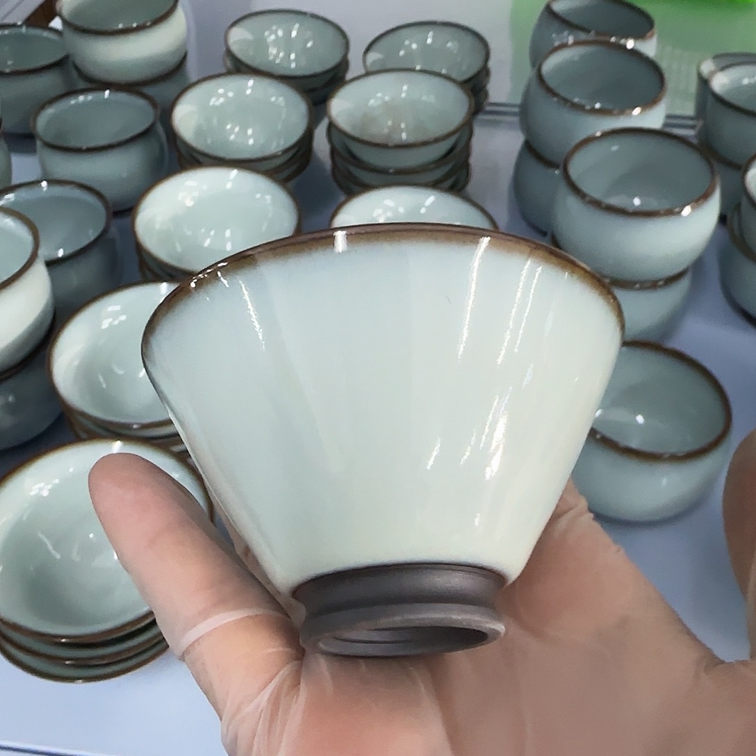 瓷片开播浮力，小微瑕。