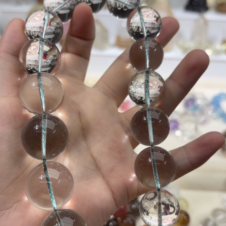 未镶嵌手链水晶雷***?车挂