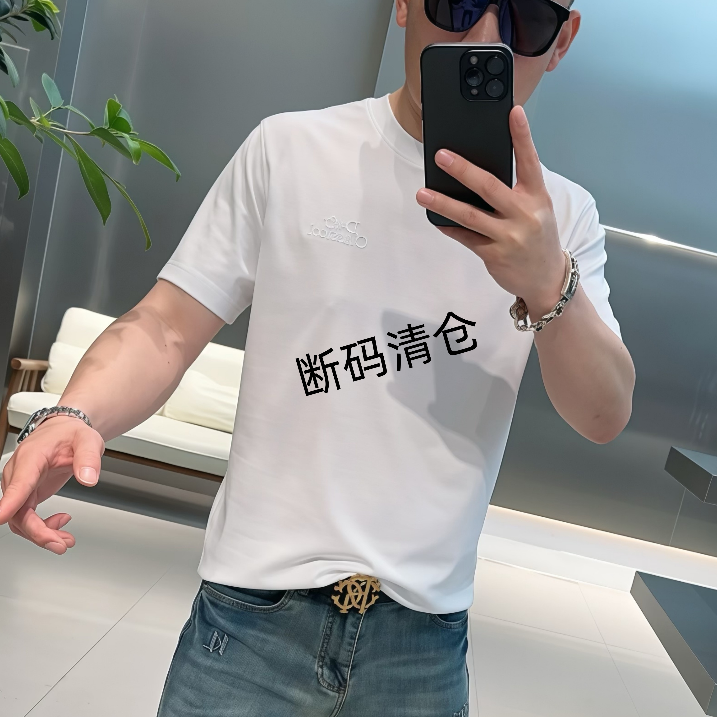 【断码合集89-156】春夏断码浮力高端时尚短袖T恤支付链接