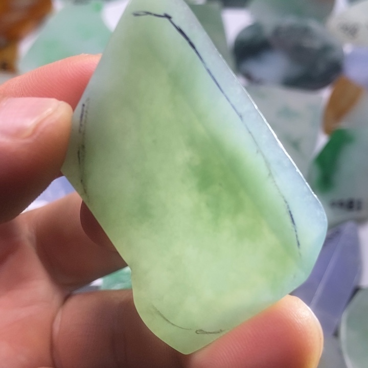 定制翡翠未镶嵌无