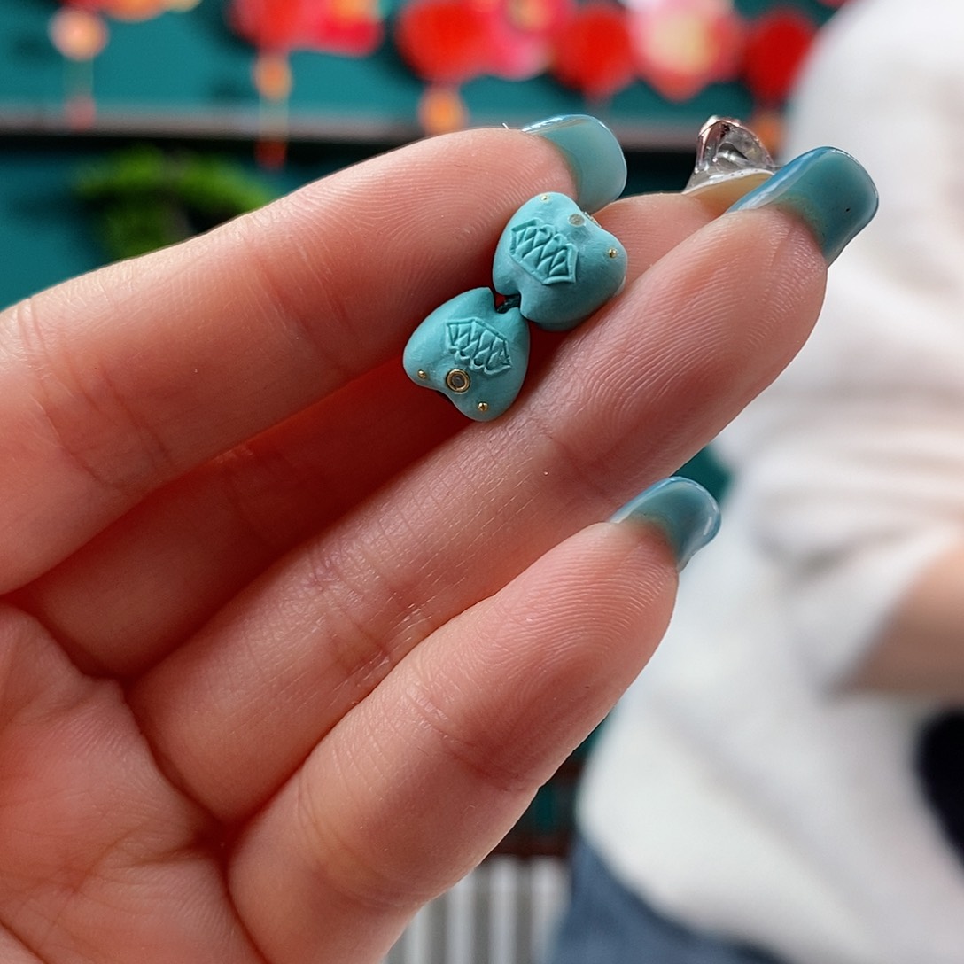 绿松石珠宝奇石未镶嵌