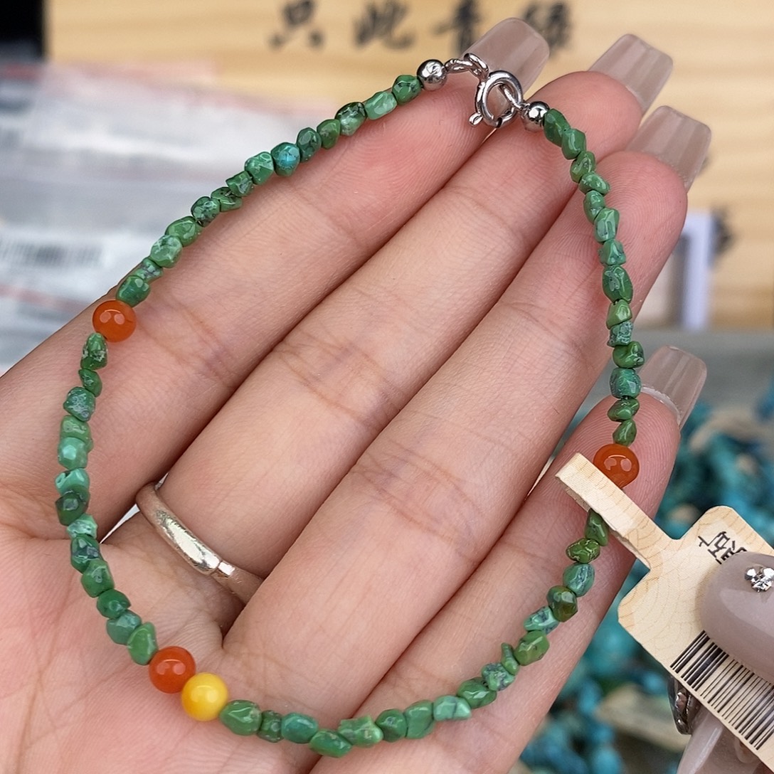 未镶嵌绿松石珠宝奇石