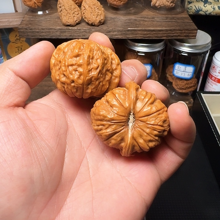 文玩核桃把件全品42-44尺寸南瓜墩瓜饼