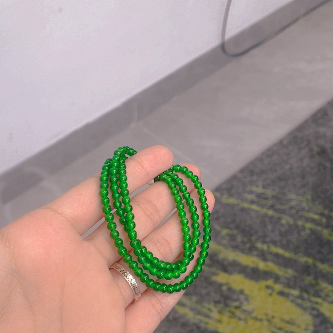翡翠未镶嵌项链卡4