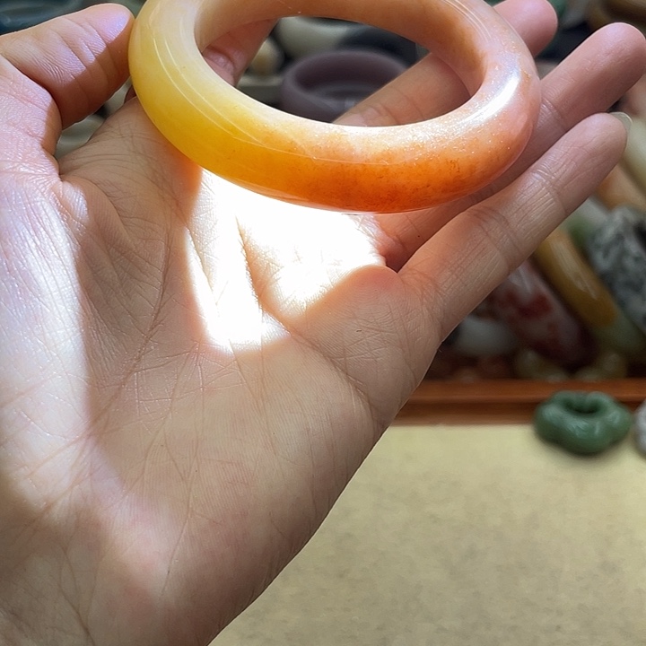 石英质玉圈口56未镶嵌