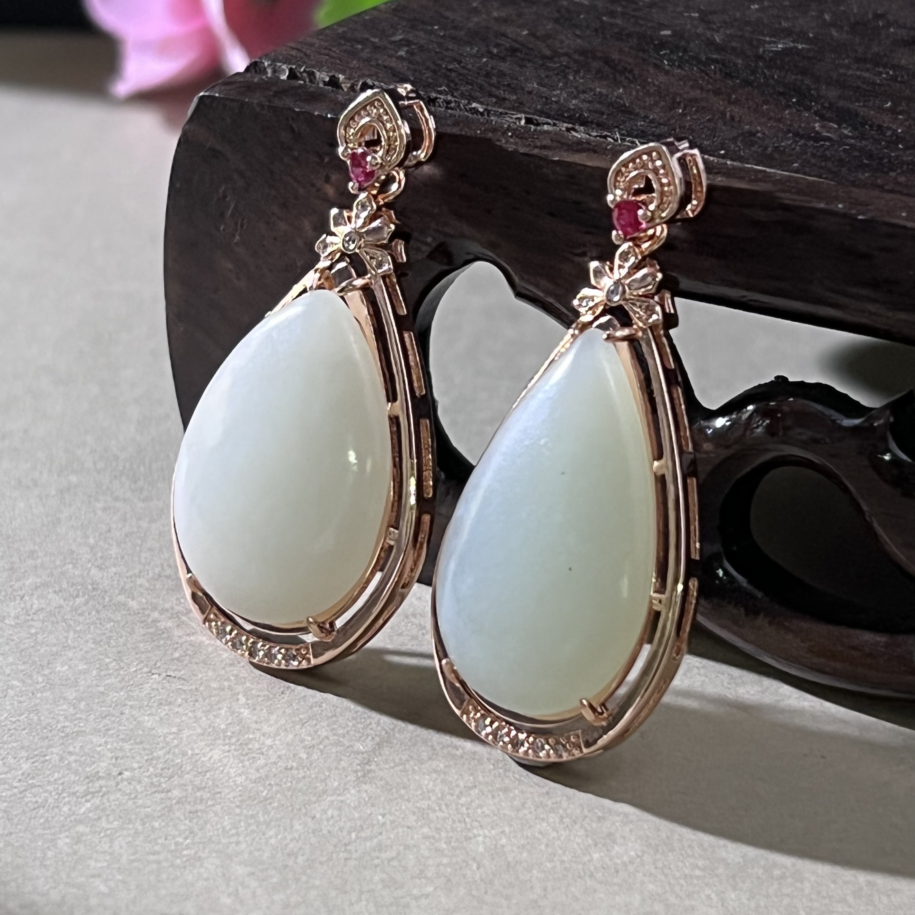 HT2974【任会长珠宝】和田玉水滴吊坠-配绳-多样性只发一件